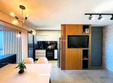 Apartamento · 49m² · 2 Quartos · 1 Vaga · Apartamento de 2 dormitórios com sacada e churrasqueira mobiliado próx Centro Novo Hamburgo