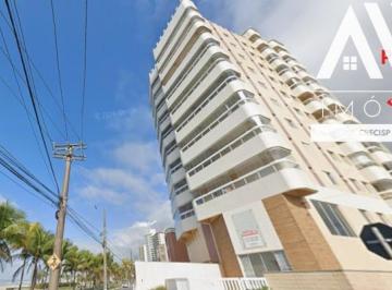 Apartamento · 46m² · 1 Quarto · 1 Vaga · Apartamento 1 dormitório mobiliado com 45,76 M² em Praia Grande, Maracanã, prédio frente a praia e p
