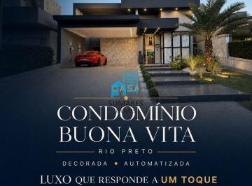 Casa · 215m² · 3 Quartos · 4 Vagas · CONDOMÍNIO BUONA VITA - CASA CONDOMINIO BUONA VITA - RIO PRETO