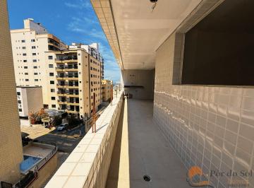 Apartamento · 78m² · 2 Quartos · 1 Vaga · Apartamento 2 Suítes, Sacada Gourmet e Vista Parcial para o Mar – 150m da Praia na Aviação - Praia G