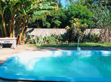 0 · chácara com piscina, toda gramada ,poço artesiano e quintal arborizado