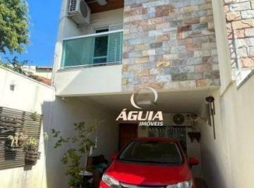 2376803699e206b40638a43dc9a0a12bd98f16c2 · Sobrado com 3 dormitórios à venda, 101 m² por R$ 760.000,00 - Vila Alzira - Santo André/SP