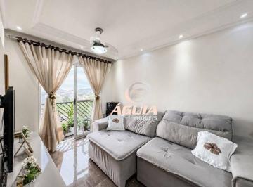 def0ea081ba80bfaec1e59e17fe701356becce93 · Apartamento com 3 dormitórios à venda, 70 m² por R$ 380.000,00 - Vila Bela Vista - Santo André/SP