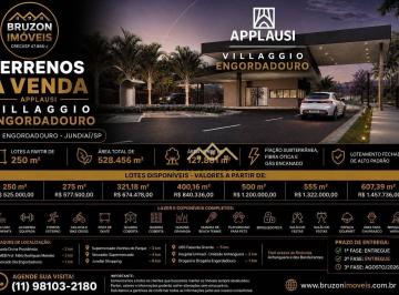 02aa39a006b6c59bae1cf74fd640c6348fe2f4fd · TERRENOS À VENDA - A.T. A PARTIR DE 250 m² - A PARTIR DE R$ 525.000,00 - APPLAUSI VILLAGGIO ENGORDAD