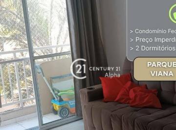 81d8dd1cc9a3658908ac88694ef928435aea50e9 · Apartamento com 2 dormitórios à venda, 54 m² por R$ 380.000,00 - Parque Viana - Barueri/SP
