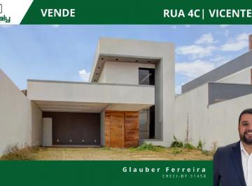 Casa de 4 quartos, Vicente Pires · Casa Alto Padrão – Rua 4C, Vicente Pires