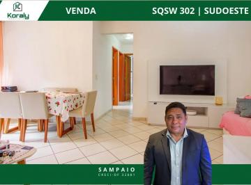 Apartamento de 3 quartos, Brasília · Apartamento com 3 quartos sala ampla integrada a varanda, cozinha e DCE- Sudoeste SQSW 302