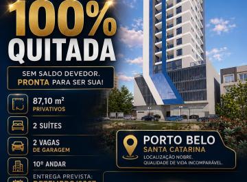 Apartamento , Porto Belo · UNIDADE 100% QUITADA PORTO BELO/SC PEREQUÊ - 10º ANDAR