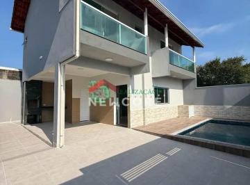 Casa · 119m² · 3 Quartos · 3 Vagas · Sobrado em Rua Clotilde - Vila Atlântica - Mongaguá/SP