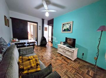 Apartamento · 55m² · 2 Quartos · 1 Vaga · Apartamento de 2 dormitórios e 1 vaga de garagem, no bairro Humaitá, em Porto Alegre.