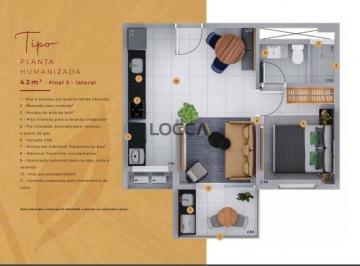 Apartamento · 42m² · 1 Quarto · 1 Vaga · Apartamento para venda em Ribeirânia de 42.00m² com 1 Quarto, 1 Suite e 1 Garagem