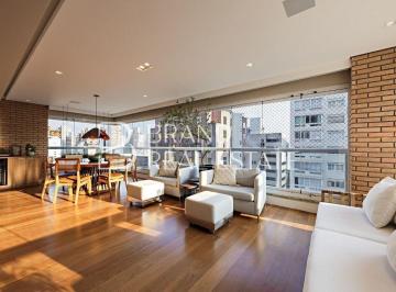 Apartamento · 205m² · 3 Quartos · 4 Vagas · Apartamento, com 3 suítes, à venda, 205 m² ? Living amplo com varanda no Jardim América