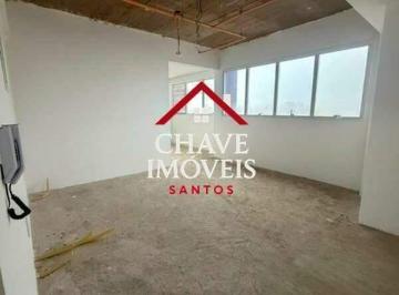Comercial · 52m² · 1 Vaga · Sala Comercial Para Locação na Ponta da Praia - Santos/SP