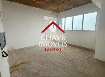Comercial · 52m² · 1 Vaga · Sala Comercial Para Locação na Ponta da Praia - Santos/SP