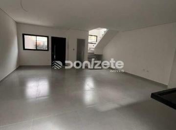 Casa · 110m² · 3 Quartos · 4 Vagas · Sobrado residencial à venda no Bairro Campestre, Santo André – 3 suítes e 4 vagas
