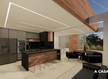 Casa · 136m² · 3 Quartos · 2 Vagas · Casa geminada à venda com 3 quartos e 1 vaga no Bairro Guarujá Mansões