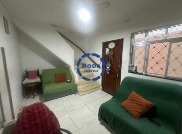 Casa · 62m² · 2 Quartos · Sobrado em condomínio à Venda no Estuário, Santos – 2 Dormitórios e Vaga para Moto