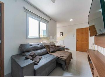 Apartamento · 91m² · 2 Quartos · 1 Vaga · Cobertura com 2 Dormitórios para Alugar, 91m² - Jardim Telles de Menezes, Santo André/SP.