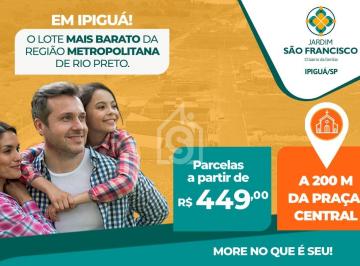 Terreno · 200m² · Jardim São Francisco — Lote Liberado Para Construir em Ipiguá