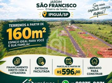 Terreno · 200m² · Jardim São Francisco — Lote Liberado Para Construir em Ipiguá