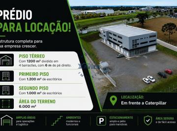 Comercial · 3400m² · Pavilhão/Galpão para alugar no bairro Loteamento São José - Campo Largo/PR
