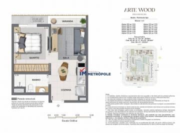 Apartamento · 29m² · 1 Quarto · 1 Vaga · Studio para venda em Jacarepaguá de 29.00m² com 1 Quarto e 1 Garagem