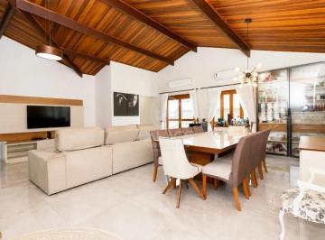 Casa · 340m² · 4 Quartos · 4 Vagas · Casa de Condomínio para venda em Monte Alegre de 340.00m² com 4 Quartos, 4 Suites e 4 Garagens
