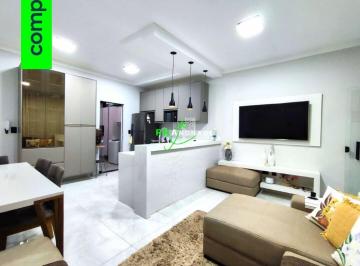 Casa · 107m² · 3 Quartos · 2 Vagas · Casa para venda em Jardim Três Colinas de 107.00m² com 3 Quartos, 1 Suite e 2 Garagens