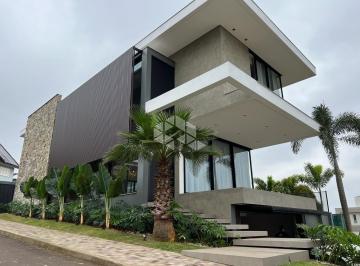 Casa · 417m² · 3 Quartos · 3 Vagas · Casa de altíssimo padrão com 3 suítes, piscina e cinema em condomínio fechado no bairro Carneiros em
