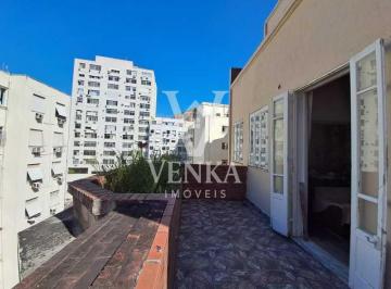 Apartamento · 190m² · 3 Quartos · 1 Vaga · Cobertura duplex no Posto 4 com 190m², varandas e vaga