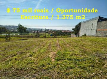 Terreno , Porangaba · Terreno 1.375 m2 Escritura Oportunidade vista p/ Lago próx. cidade