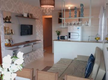 Apartamento en Venda de 2 quartos Praia do Sonho (Ens Brito) · Apartamento 2 Quartos c/ Suíte, Mobiliado e Vista Mar – Praia do Sonho – 2 Vagas
