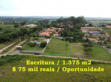 Terreno , Porangaba · Terreno 1.375 m2 Vista p/ Lago Escritura próx cidade Internet água lúz