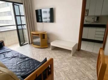 Apartamento de 1 quarto, São Vicente · Apartamento à venda quarto mobiliado no Itararé em SV