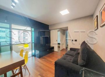 Apartamento · 60m² · 2 Quartos · 1 Vaga · Flat de 2x dorms com uma mobília completa próximo da a Av. Jornalista Roberto Marinho. Consulte-nos.