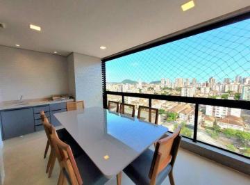 Apartamento de 2 quartos, Santos · Lindo apartamento, 2 dormitórios, suíte, ampla varanda gourmet, vista panorâmica !