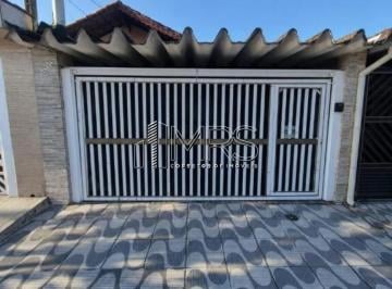 Casa · 123m² · 3 Quartos · 2 Vagas · Espaçosa Casa Térrea 3 Quartos no Maracanã, Praia Grande - R$ 400 mil