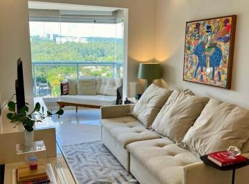 Apartamento · 67m² · 2 Quartos · 2 Vagas · Lindo Apartamento em Alphaville finamente decorado e mobiliado com 2 dormitórios, 2 vagas, Vista liv