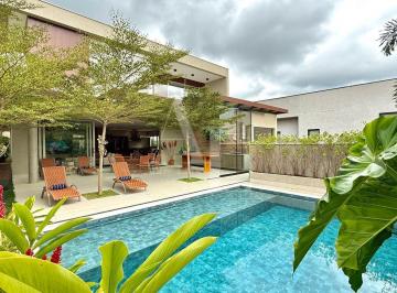 Casa · 440m² · 4 Quartos · 4 Vagas · Casa Alto Padrão no Gênesis II - Maravilhosa esquina, totalmente mobiliada!