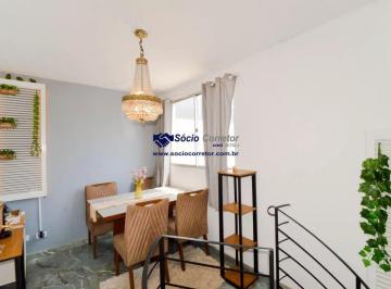 Apartamento · 107m² · 3 Quartos · 1 Vaga · Cobertura com 3 dormitórios à venda, 107 m² por R$ 340.500 - Cidade Parque Alvor
