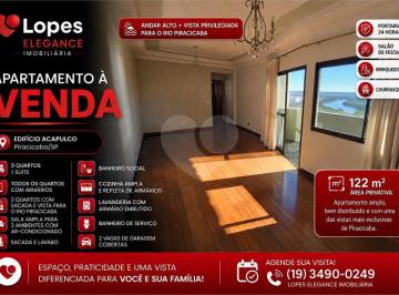 Imagem Principal · APARTAMENTO À VENDA | EDIFÍCIO ACAPULCO | PIRACICABA/SP