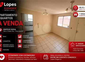 Imagem Principal · Apartamento 2 quartos à Venda no Edifício Sofia – Bairro Cidade Alta – Piracicaba/SP