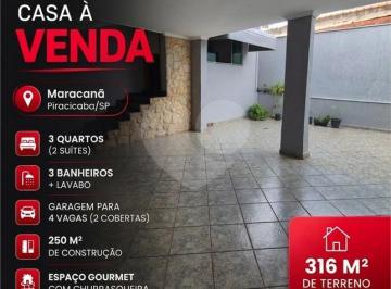 Imagem Principal · Casa à venda no bairro Maracanã, 3 quartos, 2 suítes em Piracicaba/SP.