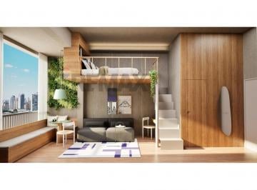Apartamento · 24m² · 1 Quarto · Studio de 24 m² à venda em Moema | Novo e com excelente potencial de investimento