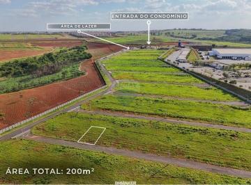 Terreno · 200m² · REMAX VENDE TERRENO - CONDOMINIO VILLAGIO PAULINIA - PRONTO PARA CONSTRUIR - 200M² - R$229.000,00