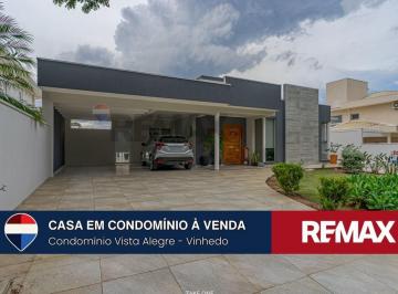 Casa · 309m² · 3 Quartos · 2 Vagas · Casa a venda em Vinhedo no Condomínio Vista Alegre Sede, com 03 suítes.