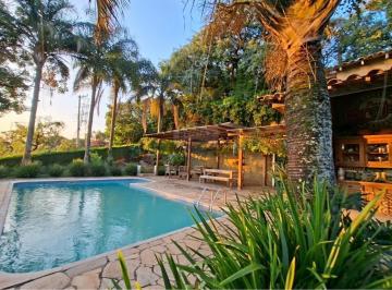 Casa · 360m² · 3 Quartos · Chácara 5.000m² em Valinhos | Piscina, Espaço Gourmet, Pomar, Poço Artesiano e Vista Natureza – Alto