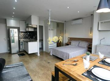 Apartamento · 35m² · 1 Quarto · 1 Vaga · Apartamento mobiliado à venda no Real Parque| 35m² | 1 Dormitório | 1 Vaga de Garagem