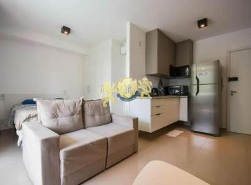 Apartamento · 35m² · 1 Quarto · 1 Vaga · Apartamento mobiliado à venda no Real Parque | 35m² | 1 Dormitório | 1 Vaga de Garagem