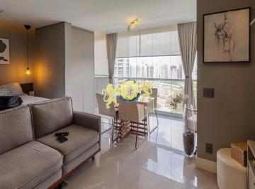 Apartamento · 35m² · 1 Quarto · 1 Vaga · Flat mobiliado à venda no Real Parque | 35m² | 1 Dormitório | 1 Vaga de Garagem